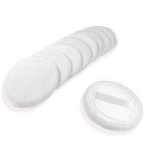 10Pcs Powder Puff Cotton Cosmetic Powder Face Makeup Puffs Pads With Ribbon For